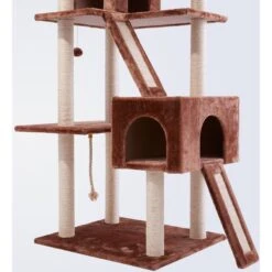Frisco 72-in Large Base Faux Fur Cat Tree & Condo 10 Frisco 72-in Large Base Faux Fur Cat Tree & Condo -Frisco Sales Store 101809 PT4. AC SS1800 V1584452718