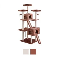 Frisco 72-in Large Base Faux Fur Cat Tree & Condo 11 Frisco 72-in Large Base Faux Fur Cat Tree & Condo -Frisco Sales Store 101809 PT5. AC SS1800 V1584453202