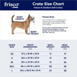 Frisco Indoor & Outdoor 3-Door Collapsible Soft-Sided Dog & Small Pet Crate -Frisco Sales Store 105036 PT2. AC SS1800 V1667227179