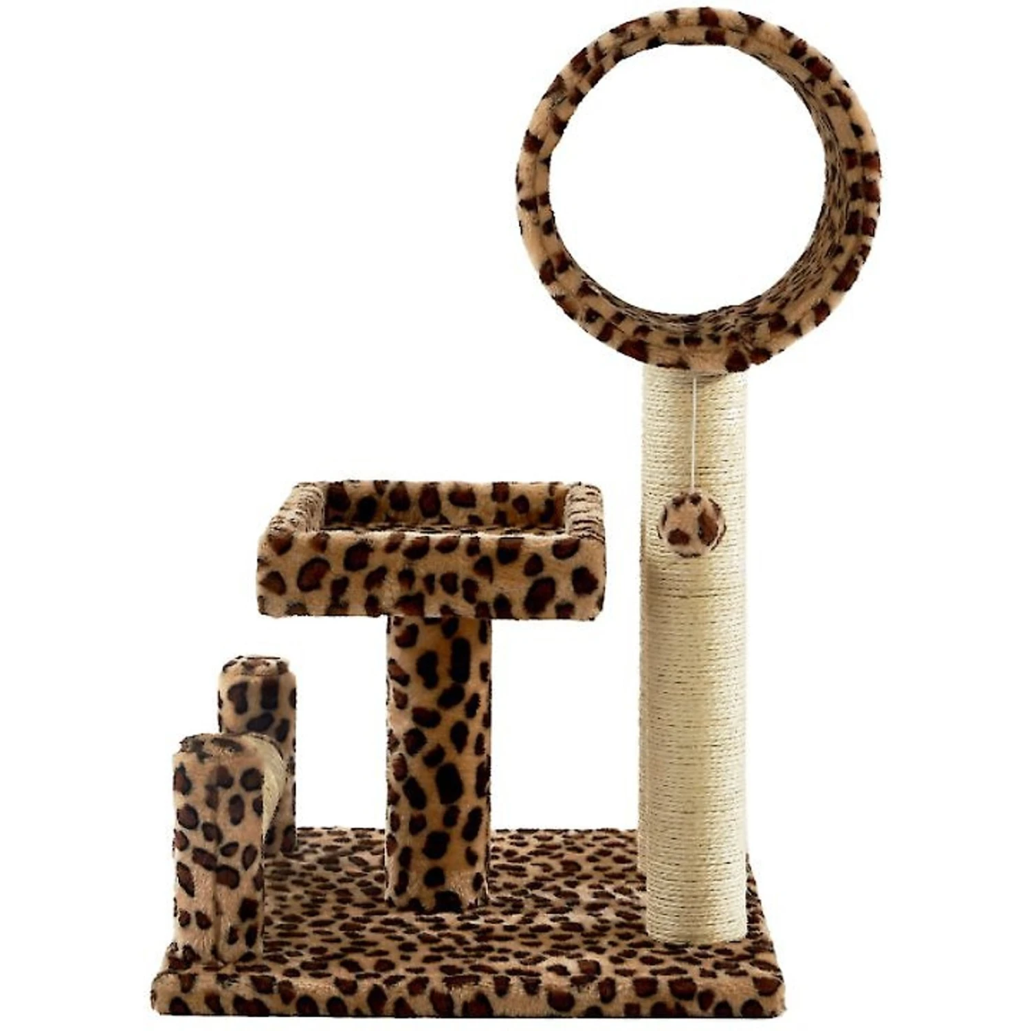 Frisco 28-in Faux Fur Cat Tree 3 Frisco 28-in Faux Fur Cat Tree - Image 3