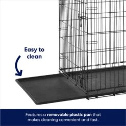 Frisco Heavy Duty Fold & Carry Single Door Collapsible Wire Dog Crate -Frisco Sales Store 109783 PT3. AC SS1800 V1667229294