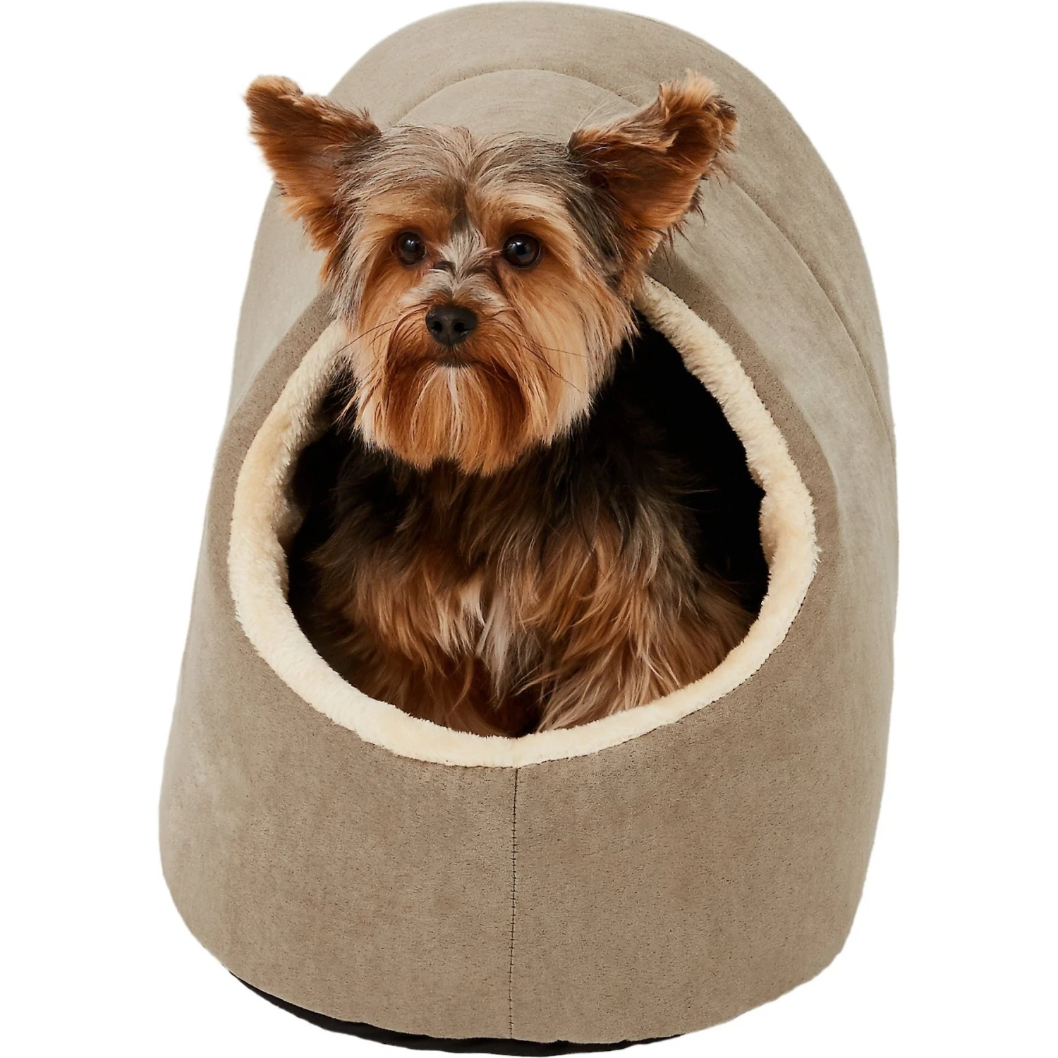 Frisco Cave Covered Cat & Dog Bed 1 Frisco Cave Covered Cat & Dog Bed