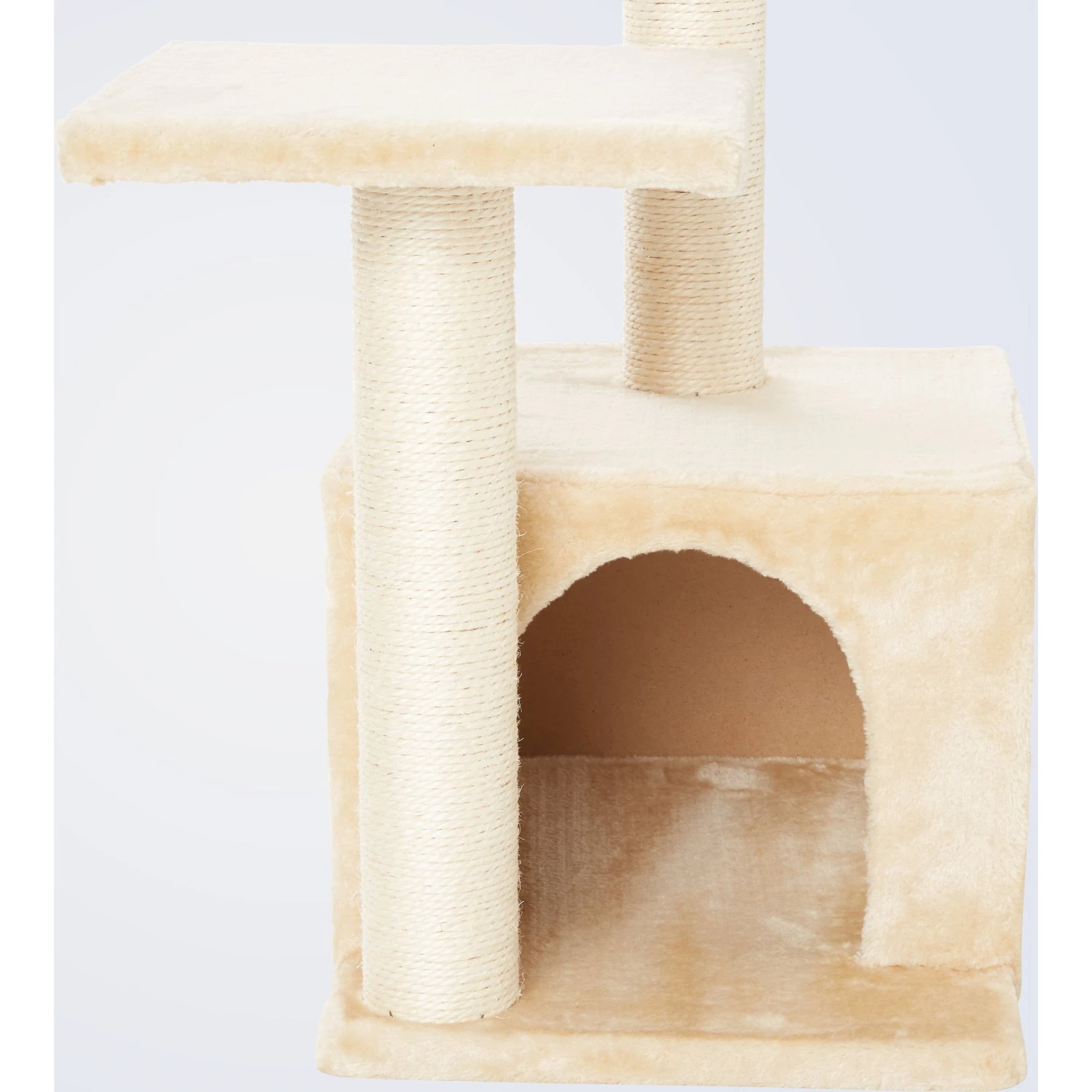 Frisco 28-in Faux Fur Cat Tree & Condo 4 Frisco 28-in Faux Fur Cat Tree & Condo - Image 4