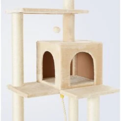 Frisco 78-in Faux Fur Cat Tree & Condo -Frisco Sales Store 128081 PT3. AC SS1800 V1584452471