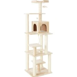 Frisco 78-in Faux Fur Cat Tree & Condo -Frisco Sales Store 128081 PT5. AC SS1800 V1584453152