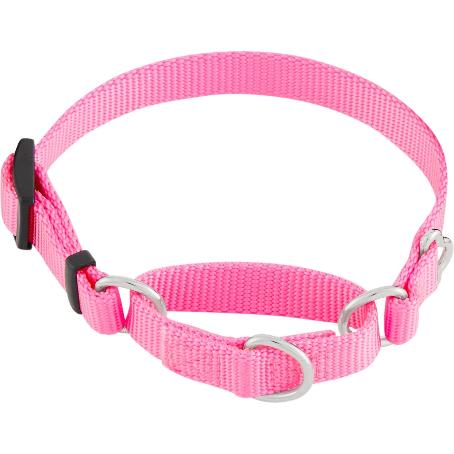 Frisco Solid Nylon Slip-On Martingale Dog Collar 1 Frisco Solid Nylon Slip-On Martingale Dog Collar