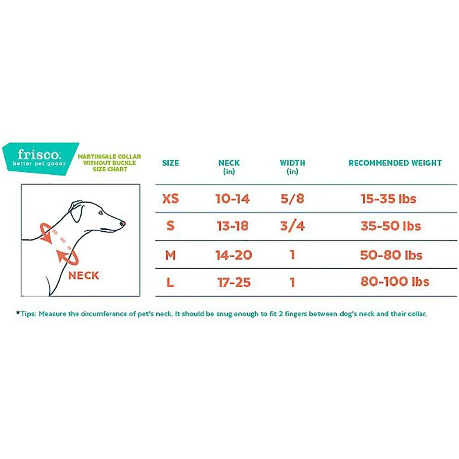 Frisco Solid Nylon Slip-On Martingale Dog Collar 2 Frisco Solid Nylon Slip-On Martingale Dog Collar - Image 2