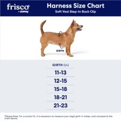Frisco Small Breed Soft Vest Step In Back Clip Dog Harness -Frisco Sales Store 139821 PT2. AC SS1800 V1673964206