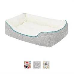 Frisco Sherpa Rectangular Bolster Cat & Dog Bed 7 Frisco Sherpa Rectangular Bolster Cat & Dog Bed -Frisco Sales Store 144851 PT2. AC SS1800 V1566404560