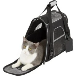 Frisco Basic Dog & Cat Carrier Bag, Black 14 Frisco Basic Dog & Cat Carrier Bag, Black -Frisco Sales Store 144985 PT7. AC SS1800 V1569025516