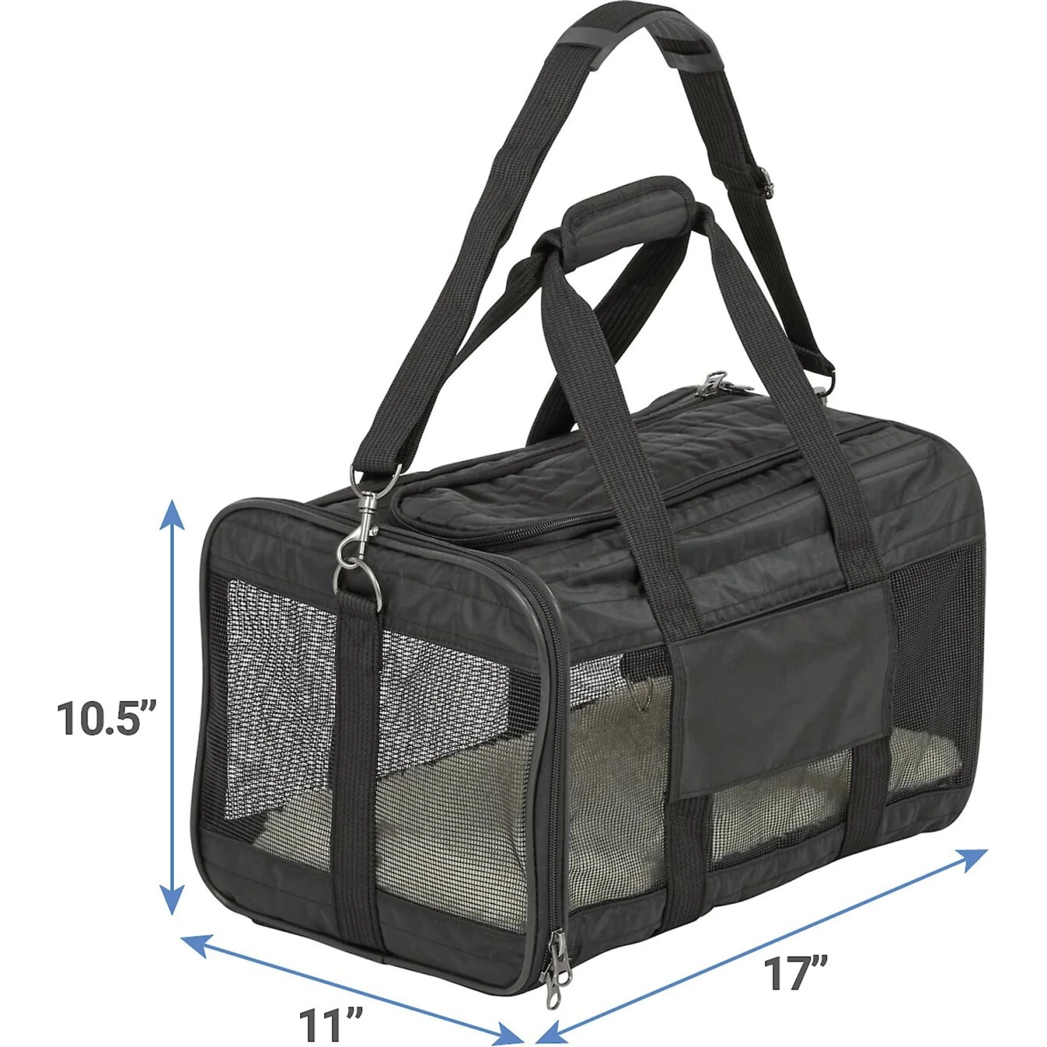 Frisco Premium Travel Bag Dog & Cat Carrier 2 Frisco Premium Travel Bag Dog & Cat Carrier - Image 2