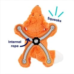 Frisco Fox Plush With Inside Rope Squeaky Dog Toy 8 Frisco Fox Plush With Inside Rope Squeaky Dog Toy -Frisco Sales Store 147065 PT2. AC SS1800 V1692019954