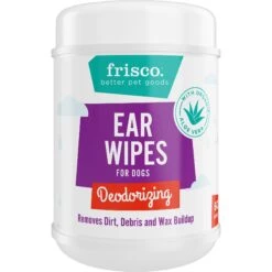 Frisco Deodorizing Ear Wipes With Aloe For Dogs & Puppies