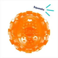 Frisco Fetch Squeaky TPR Ball Dog Toy -Frisco Sales Store 152801 PT2. AC SS1800 V1686580155