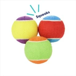 Frisco Fetch Squeaking Colorful Tennis Ball Dog Toy -Frisco Sales Store 152846 PT2. AC SS1800 V1691776638