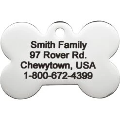 Frisco Personalized Dog ID Tag, Bone 10 Frisco Personalized Dog ID Tag, Bone -Frisco Sales Store 152994 PT3. AC SS1800 V1559856736