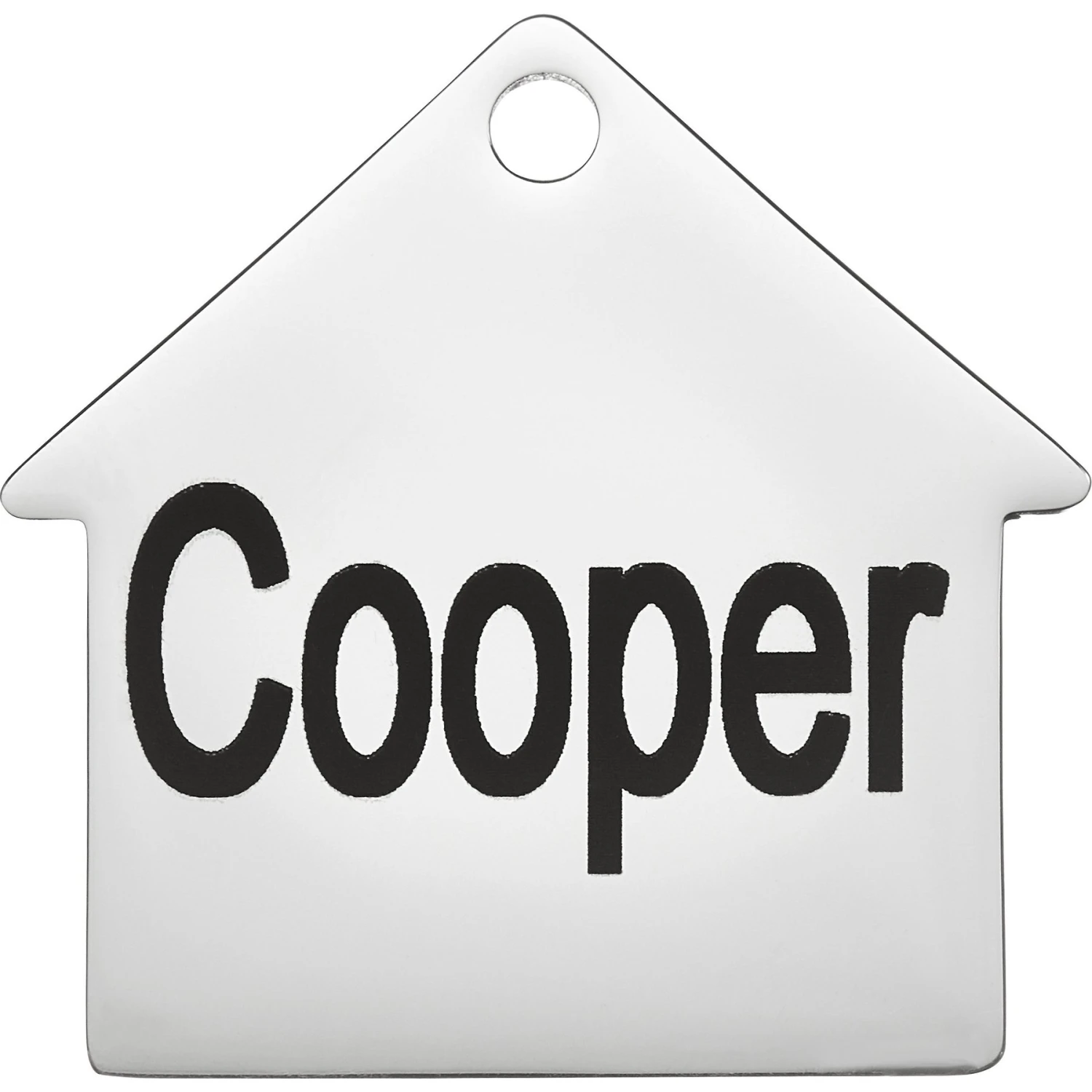 Frisco Stainless Steel Personalized Dog ID Tag, Dog House 3 Frisco Stainless Steel Personalized Dog ID Tag, Dog House - Image 3