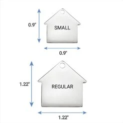 Frisco Stainless Steel Personalized Dog ID Tag, Dog House 13 Frisco Stainless Steel Personalized Dog ID Tag, Dog House -Frisco Sales Store 153000 PT6. AC SS1800 V1541090216