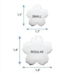 Frisco Stainless Steel Personalized Dog & Cat ID Tag, Flower 13 Frisco Stainless Steel Personalized Dog & Cat ID Tag, Flower -Frisco Sales Store 153002 PT6. AC SS1800 V1540562264