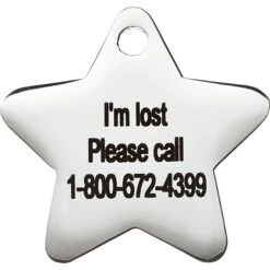 Frisco Stainless Steel Personalized Dog & Cat ID Tag, Star 11 Frisco Stainless Steel Personalized Dog & Cat ID Tag, Star -Frisco Sales Store 153017 PT4. AC SS1800 V1548964862