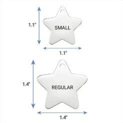 Frisco Stainless Steel Personalized Dog & Cat ID Tag, Star 13 Frisco Stainless Steel Personalized Dog & Cat ID Tag, Star -Frisco Sales Store 153017 PT6. AC SS1800 V1540562611