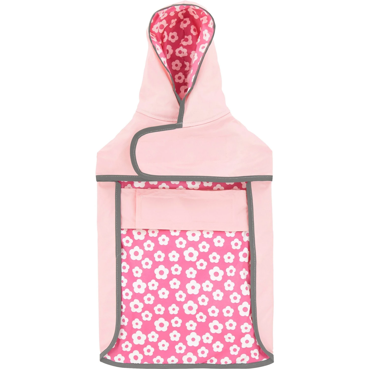 Frisco Lightweight Reversible Packable Travel Dog Raincoat 6 Frisco Lightweight Reversible Packable Travel Dog Raincoat - Image 6