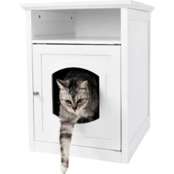 Frisco Decorative Side Table Cat Litter Box Cover -Frisco Sales Store 156786 PT2. AC SS1800 V1569621552