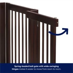 Frisco Deluxe Configurable 4-Panel Wood Dog Gate -Frisco Sales Store 156793 PT4. AC SS1800 V1666119140