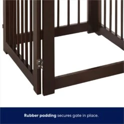 Frisco Deluxe Configurable 4-Panel Wood Dog Gate -Frisco Sales Store 156793 PT7. AC SS1800 V1671203056