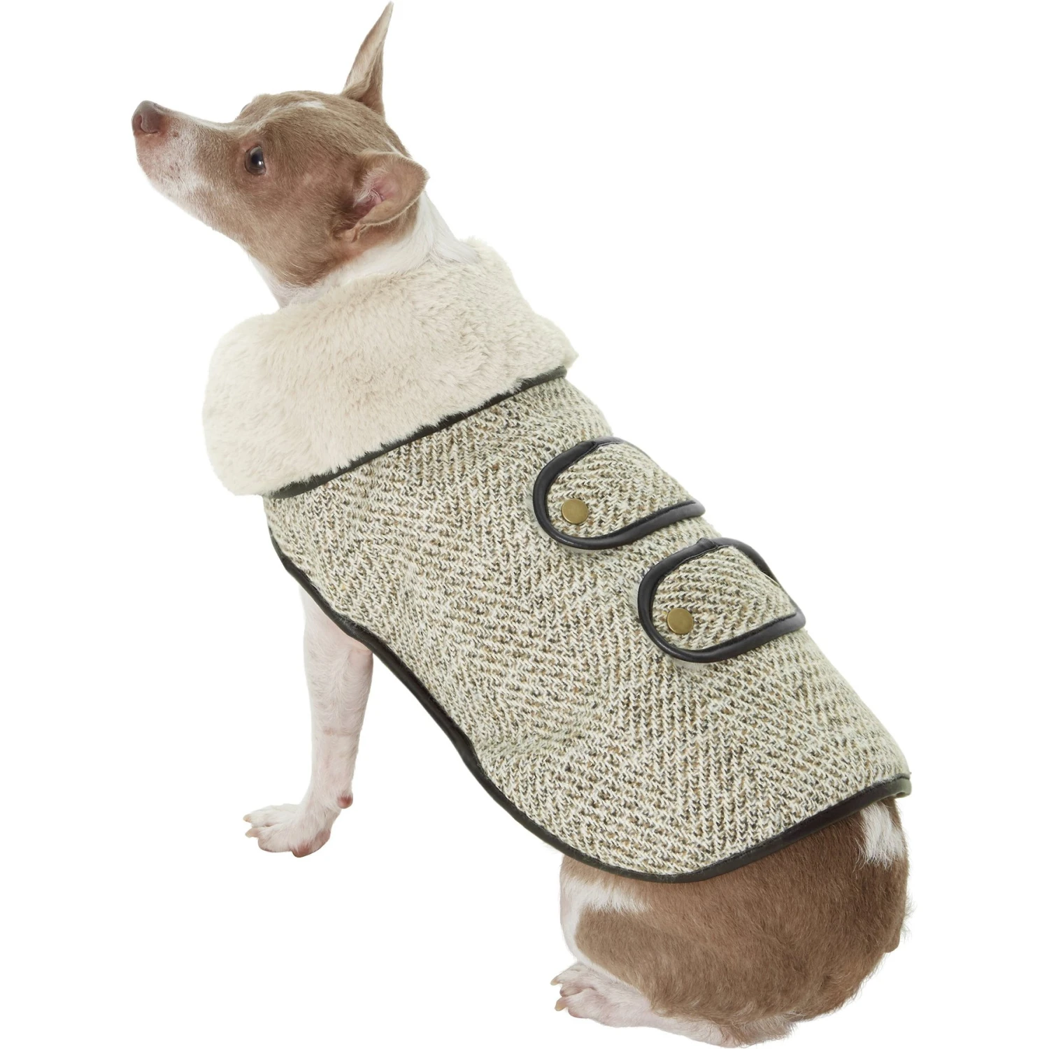 Frisco Manhattan Tweed Dog & Cat Coat 1 Frisco Manhattan Tweed Dog & Cat Coat
