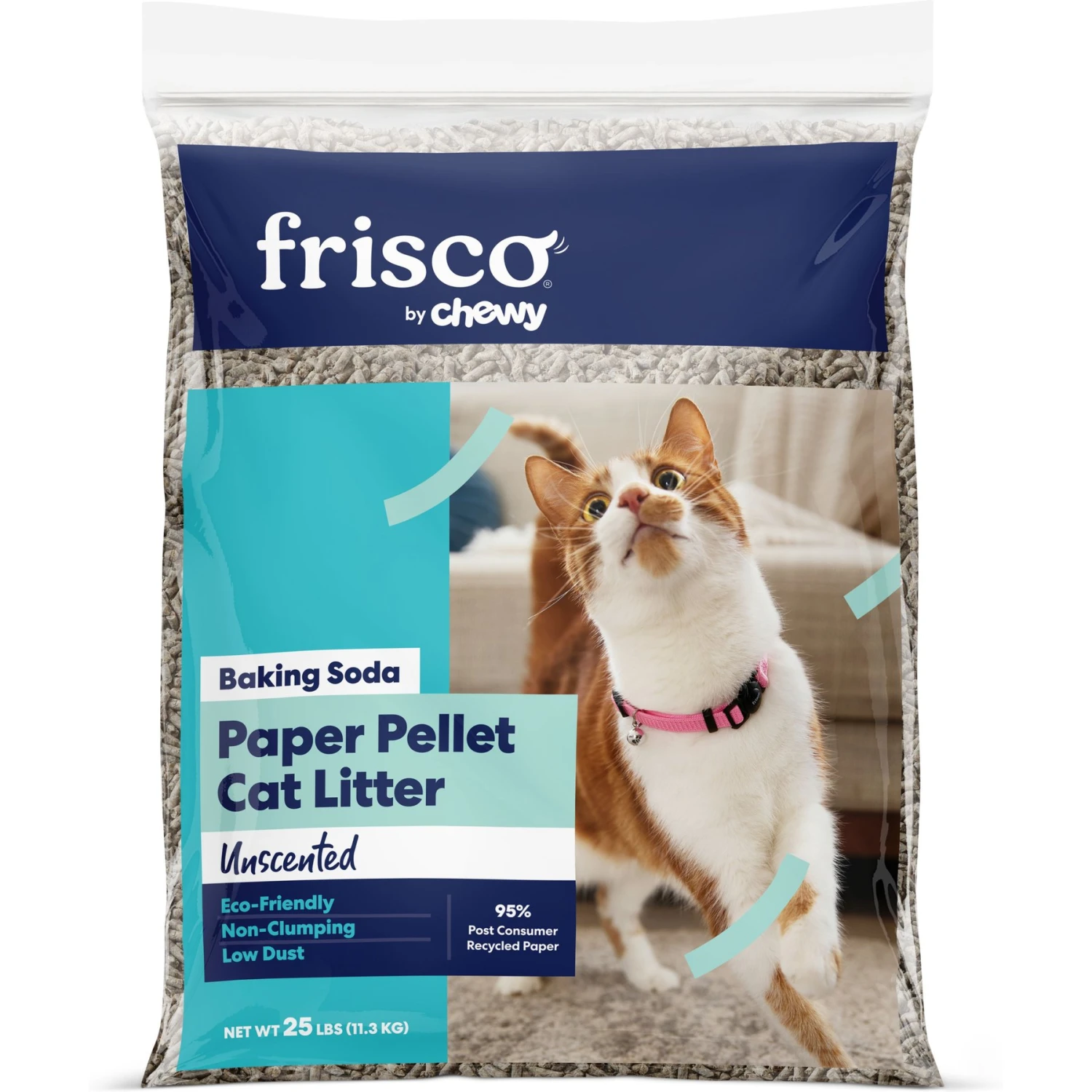 Frisco Unscented Non-Clumping Recycled Paper Cat Litter 1 Frisco Unscented Non-Clumping Recycled Paper Cat Litter