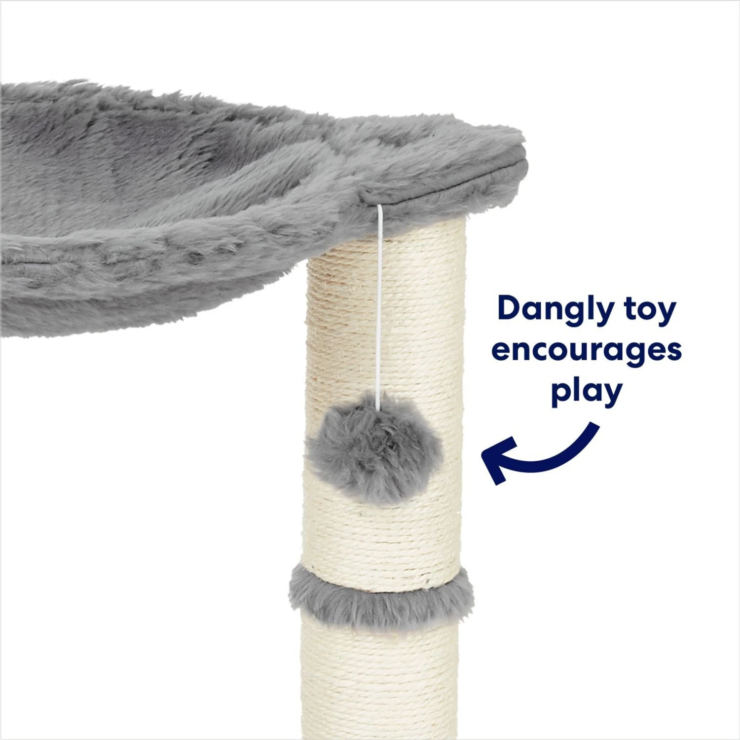 Frisco 20-in Faux Fur Cat Tree 3 Frisco 20-in Faux Fur Cat Tree - Image 3