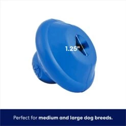 Frisco Flying Saucer Rubber Treat Dispenser Dog Toy -Frisco Sales Store 164757 PT2. AC SS1800 V1686579204