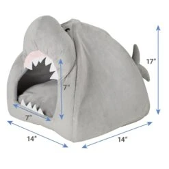 Frisco Novelty Shark Covered Cat & Dog Bed -Frisco Sales Store 165339 PT3. AC SS1800 V1627580569