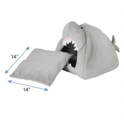 Frisco Novelty Shark Covered Cat & Dog Bed -Frisco Sales Store 165339 PT4. AC SS1800 V1627578397