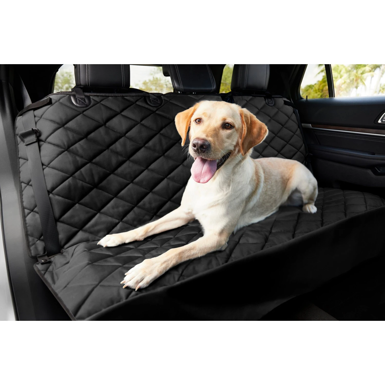 Frisco Quilted Water Resistant Bench Car Seat Cover 1 Frisco Quilted Water Resistant Bench Car Seat Cover