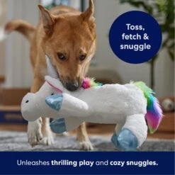 Frisco Unicorn Plush Squeaky Dog Toy -Frisco Sales Store 174691 PT4. AC SS1800 V1695670746