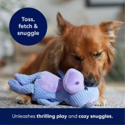 Frisco Hippo Textured Plush Squeaky Dog Toy -Frisco Sales Store 174697 PT4. AC SS1800 V1695671089