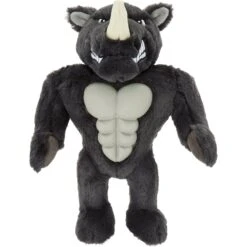 Frisco Sales Store 31 Frisco Rhino Muscle Plush Squeaky Dog Toy