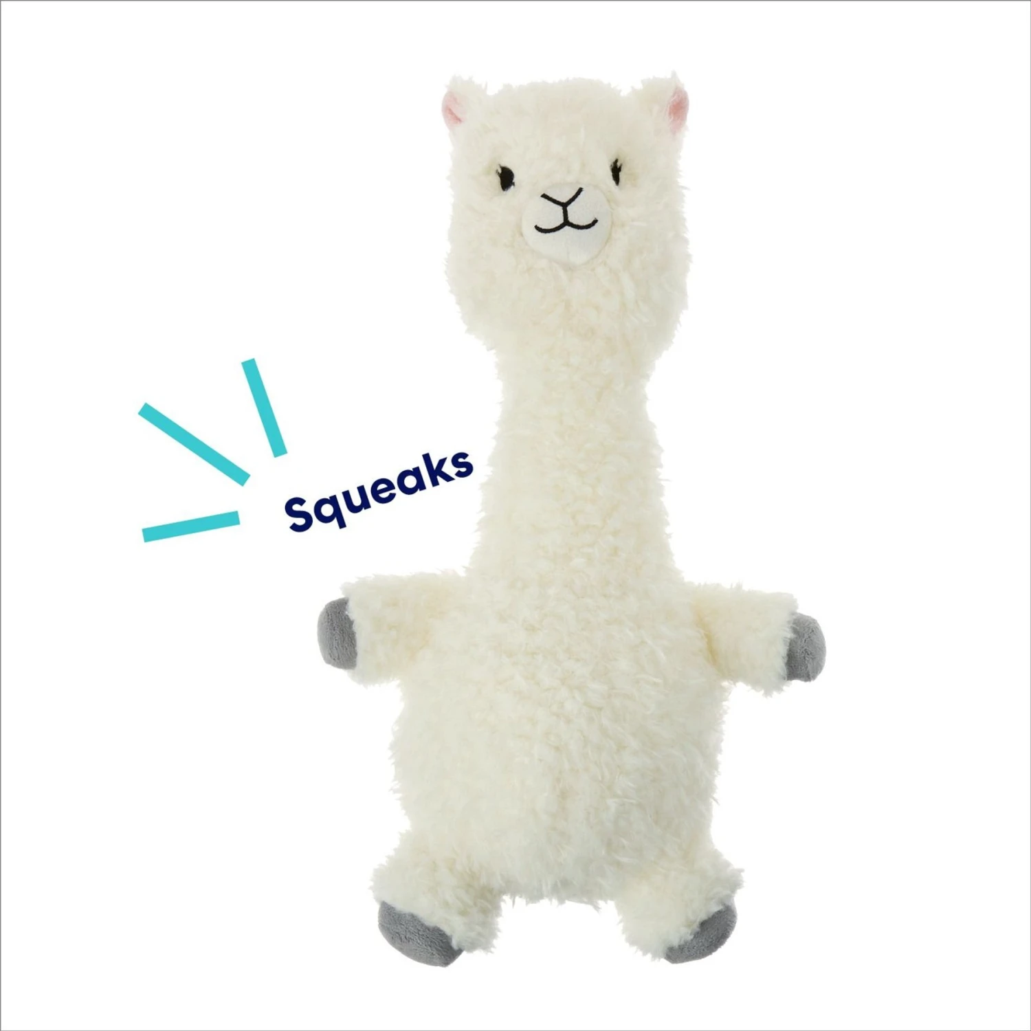 Frisco Llama Bobberz Plush Squeaky Dog Toy 3 Frisco Llama Bobberz Plush Squeaky Dog Toy - Image 3