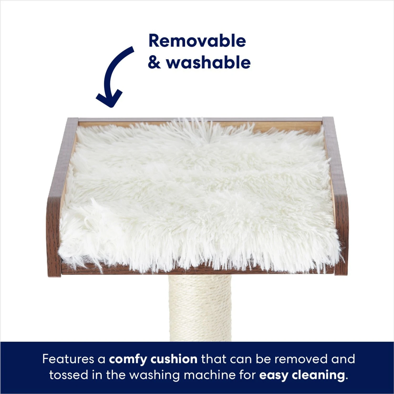 Frisco 62-in Modern Cat Tree & Condo 5 Frisco 62-in Modern Cat Tree & Condo - Image 5