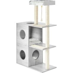 Frisco 52-in Modern Cat Tree & Condo -Frisco Sales Store 177911 PT6. AC SS1800 V1584453526