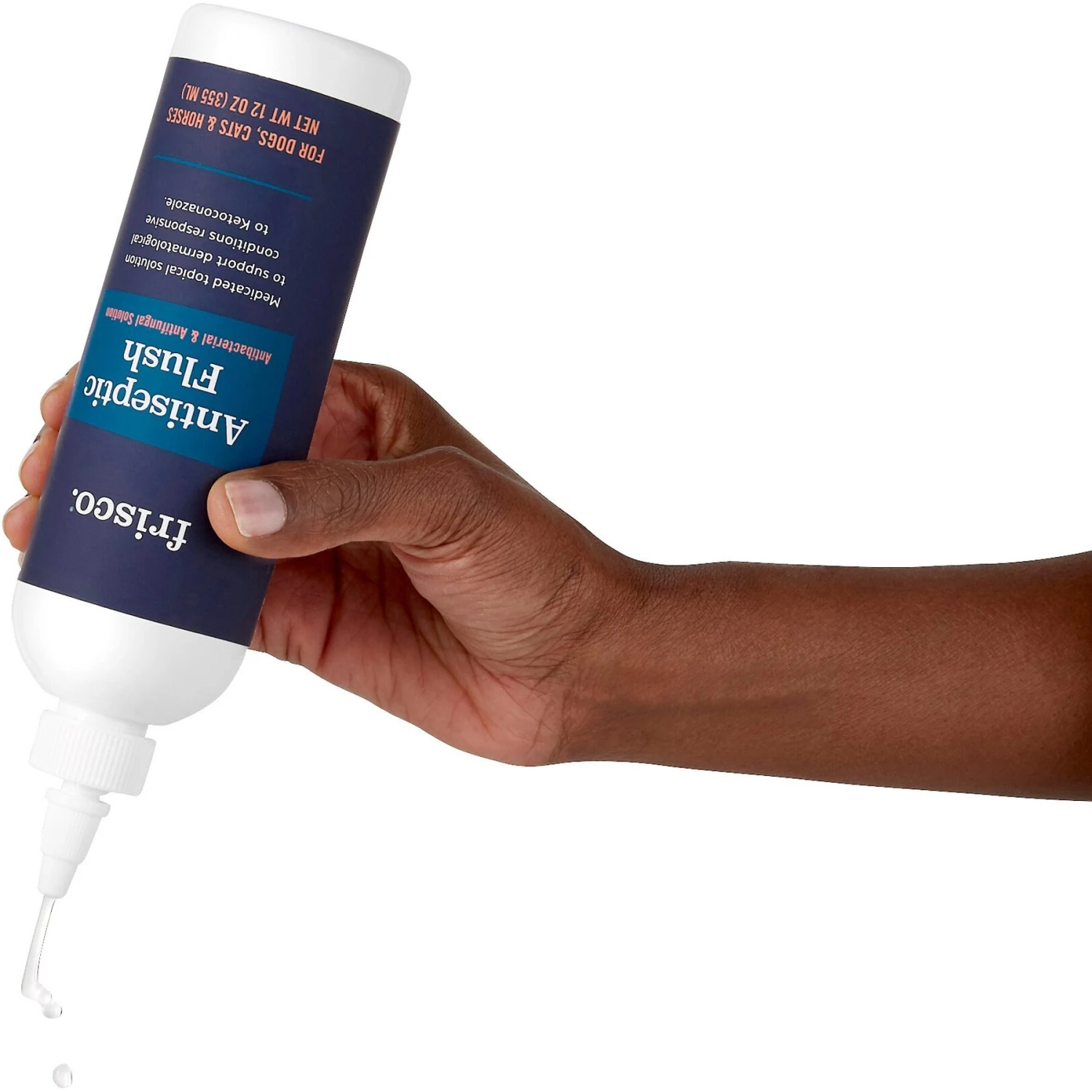 Frisco Anti-Bacterial And Anti-Fungal Ear Flush Cleaner For Cats & Dogs, 12-oz Bottle 3 Frisco Anti-Bacterial And Anti-Fungal Ear Flush Cleaner For Cats & Dogs, 12-oz Bottle - Image 3