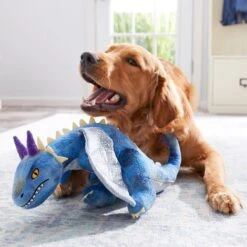 Frisco Mythical Mates Bluefoot The Blue Dragon Plush Squeaky Dog Toy 5 Frisco Mythical Mates Bluefoot The Blue Dragon Plush Squeaky Dog Toy -Frisco Sales Store 204487 PT2. AC SS1800 V1583271230