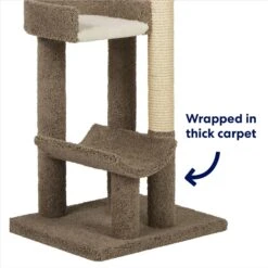 Frisco 69-in Real Carpet Wooden Cat Tree -Frisco Sales Store 208926 PT2. AC SS1800 V1667228667