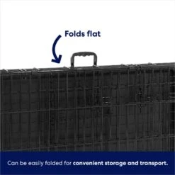 Frisco Heavy Duty Fold & Carry Double Door Collapsible Wire Dog Crate & Mat Kit 11 Frisco Heavy Duty Fold & Carry Double Door Collapsible Wire Dog Crate & Mat Kit -Frisco Sales Store 212618 PT3. AC SS1800 V1667229521