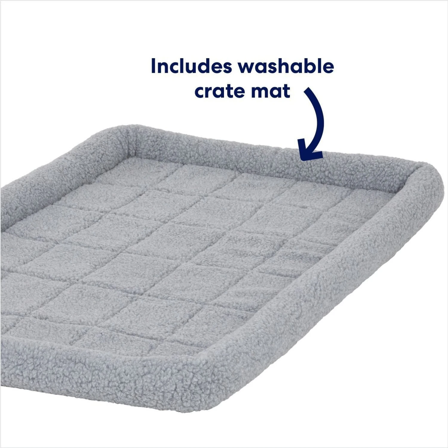 Frisco Fold & Carry Single Door Collapsible Wire Dog Crate & Mat Kit 6 Frisco Fold & Carry Single Door Collapsible Wire Dog Crate & Mat Kit - Image 6