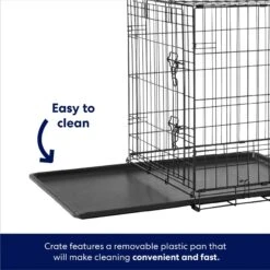Frisco Fold & Carry Double Door Collapsible Wire Dog Crate & Mat Kit 12 Frisco Fold & Carry Double Door Collapsible Wire Dog Crate & Mat Kit -Frisco Sales Store 212633 PT4. AC SS1800 V1667229187