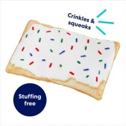 Frisco Frosted Pastry Stuffing-Free Flat Plush Squeaky Dog Toy 8 Frisco Frosted Pastry Stuffing-Free Flat Plush Squeaky Dog Toy -Frisco Sales Store 213812 PT2. AC SS1800 V1686580151