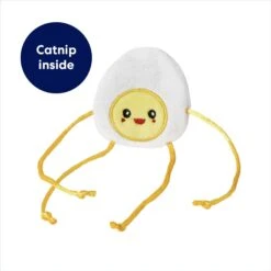 Frisco Plush Dangly Egg Buddy Cat Toy With Catnip 7 Frisco Plush Dangly Egg Buddy Cat Toy With Catnip -Frisco Sales Store 213844 PT2. AC SS1800 V1691783969